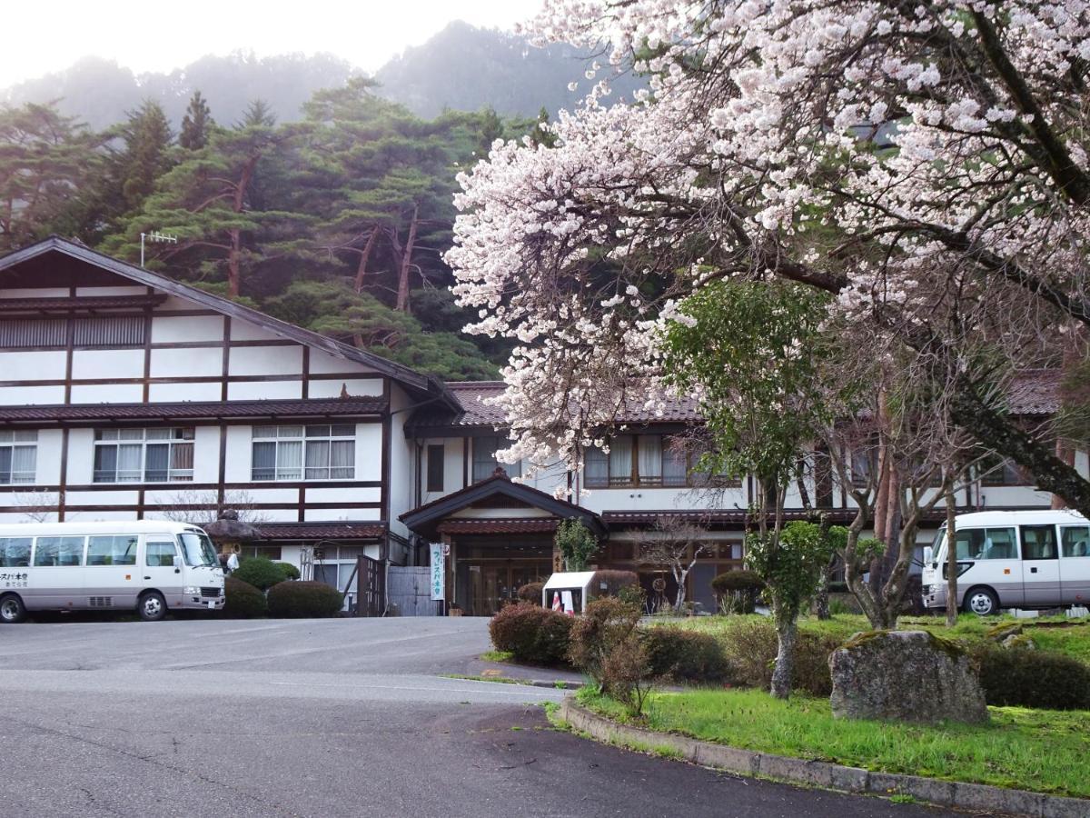 阿寺温泉 フォレスパ木曽あてら荘 Hotel Okuwa Exterior foto